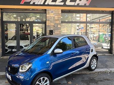 Usata Smart ForFour Passion 71 CV (52 kW) 2018 Blu Utilitaria