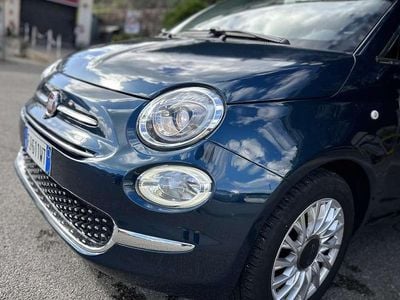 Usata Fiat 500 Lounge 69 CV (50 kW) 2017 Blu/azzurro Utilitaria