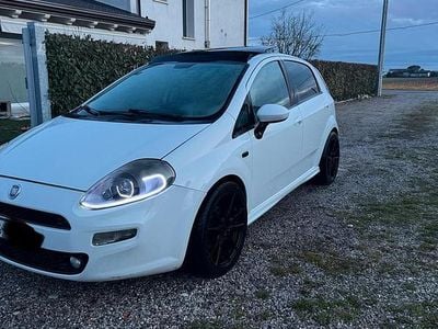 Usata Fiat Punto Evo Sport 95 CV (69 kW) 2012 Bianco Utilitaria