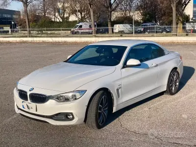 Begagnad BMW 435 Luxury Line 313 HK (230 kW) 2015 Vit Cab