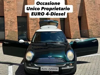 Usata Mini One D 88 CV (64 kW) 2006 Verde Utilitaria