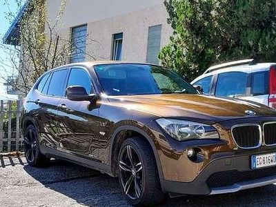 Usata BMW X1 143 CV (105 kW) 2011 Marrone SUV