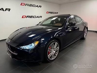 Begagnad Maserati Ghibli GranLusso 250 HK (183 kW) 2017 Blå Sedan