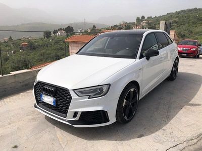 Usata Audi A3 Ambition 116 CV (85 kW) 2018 Bianco Berlina