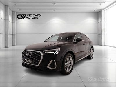 Usata Audi Q3 Sportback S-Line 150 CV (110 kW) 2019 Nero SUV