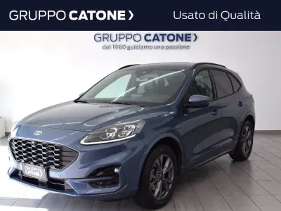 Usata Ford Kuga ST-Line X 225 CV (165 kW) 2022 Blu metallizzato SUV