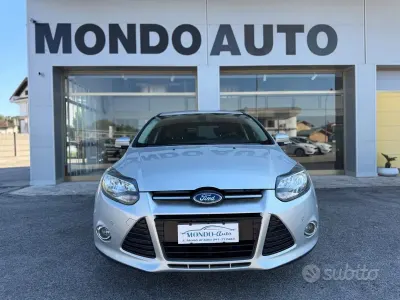 Usata Ford Focus Titanium 95 CV (69 kW) 2014 Grigio Berlina