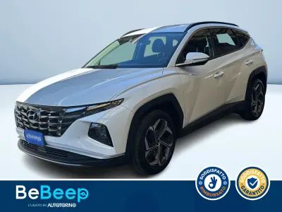Usata Hyundai Tucson 230 CV (169 kW) 2021 Bianco pastello SUV