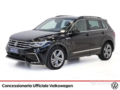 Usata VW Tiguan R-line 150 CV (110 kW) 2023 Nero SUV