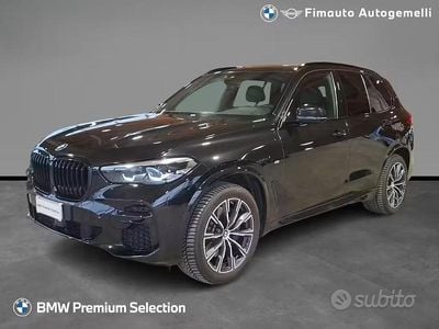 Usata BMW X5 M Sport 286 CV (210 kW) 2022 Nero / metallizzato SUV