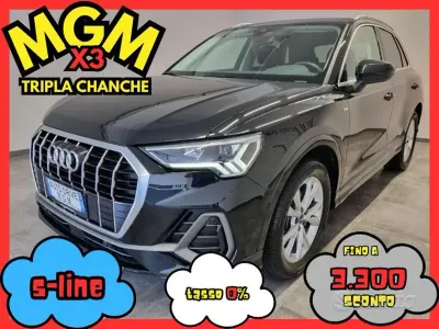 Usata Audi Q3 S-Line 150 CV (110 kW) 2021 Nero SUV