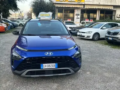 Usata Hyundai Bayon 100 CV (73 kW) 2022 Blu SUV