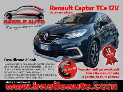 Usata Renault Captur 90 CV (66 kW) 2019 Nero SUV