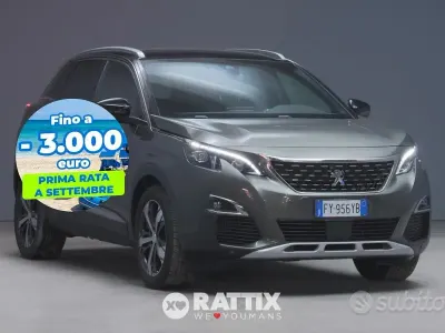 Usata Peugeot 3008 GT-line 131 CV (96 kW) 2019 Grigio amazonite SUV