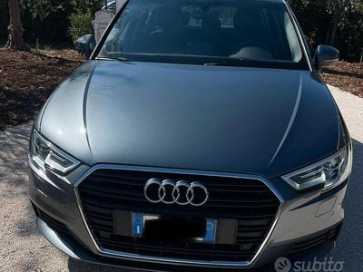 Usata Audi A3 Business 110 CV (80 kW) 2018 Grigio Berlina