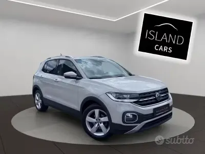 Usata VW T-Cross Style 110 CV (80 kW) 2022 Bianco SUV