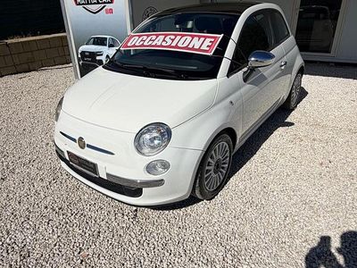 Usata Fiat 500 Lounge 95 CV (69 kW) 2011 Bianco Berlina