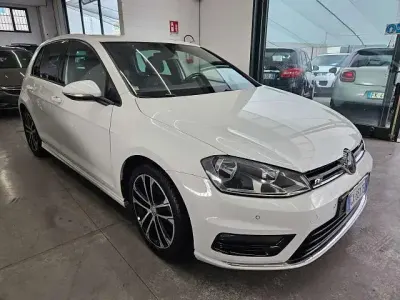 Usata VW Golf VII Highline 125 CV (91 kW) 2016 Bianco Berlina