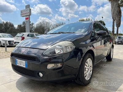 Brugt Fiat Punto Lounge 77 HK (56 kW) 2012 Sort Hatchback