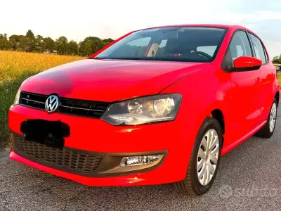 Usata VW Polo 60 CV (44 kW) 2010 Rosso Utilitaria