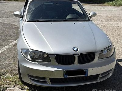 Usata BMW 118 Cabriolet 143 CV (105 kW) 2009 Argento Cabrio