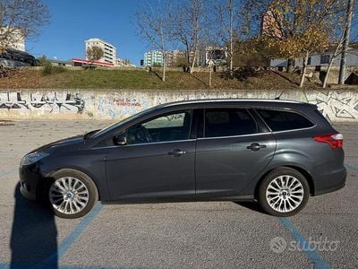 Usata Ford Focus Titanium 116 CV (85 kW) 2011 Blu/azzurro Station wagon
