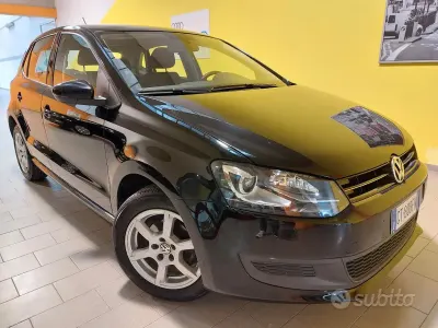 Usata VW Polo Trendline 60 CV (44 kW) 2014 Nero Berlina