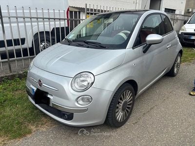 Usata Fiat 500 69 CV (50 kW) 2008 Argento Berlina