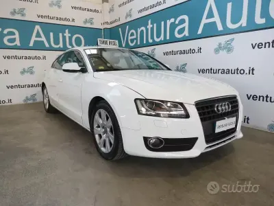 Usata Audi A5 Ambiente 170 CV (125 kW) 2010 Bianco Coupé