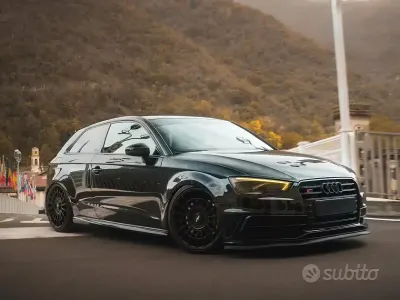 Usata Audi S3 300 CV (220 kW) 2014 Nero Berlina