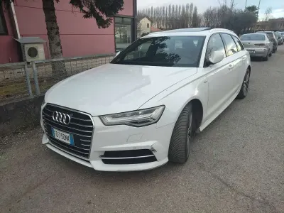 Usata Audi A6 272 CV (200 kW) 2016 Bianco Station wagon