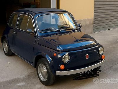 Usata Fiat 500 1970 Blu Utilitaria