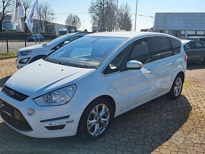 Usata Ford S-MAX Titanium 163 CV (119 kW) 2013 Bianco Monovolume
