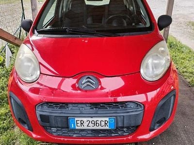 Usata Citroën C1 Attraction 68 CV (50 kW) 2013 Rosso Utilitaria
