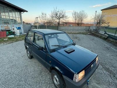 Usata Fiat Panda 4x4 Club 50 CV (36 kW) 1993 Blu Utilitaria