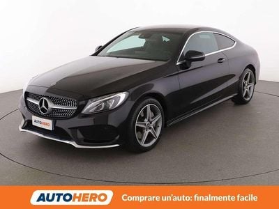 Usata Mercedes C250 Premium 204 CV (150 kW) 2017 Nero Coupé