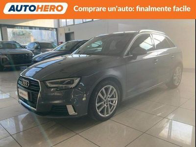 Usata Audi A3 Sport 149 CV (109 kW) 2017 Grigio Berlina