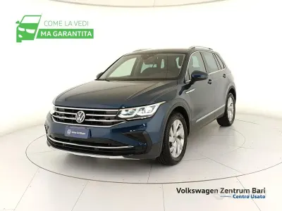 Usata VW Tiguan Elegance 150 CV (110 kW) 2020 Blu SUV