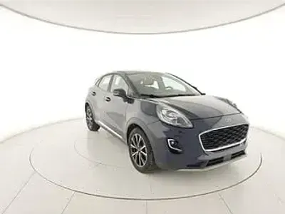 Begagnad Ford Puma Titanium 125 HK (91 kW) 2023 Blå SUV