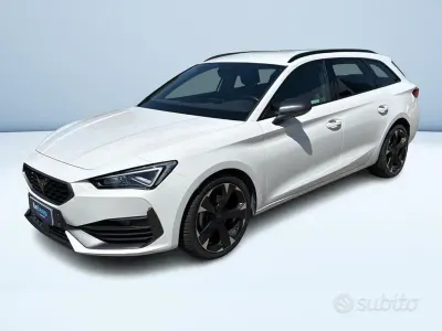 Usata Cupra Leon 150 CV (110 kW) 2024 Bianco pastello Station wagon