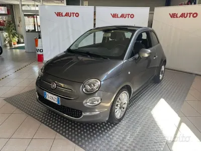 Usata Fiat 500 Lounge 69 CV (50 kW) 2016 Grigio Utilitaria