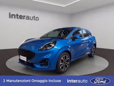 Usata Ford Puma ST-Line 125 CV (91 kW) 2023 Blu metallizzato SUV