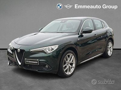 Usata Alfa Romeo Stelvio Veloce 210 CV (154 kW) 2021 Verde SUV