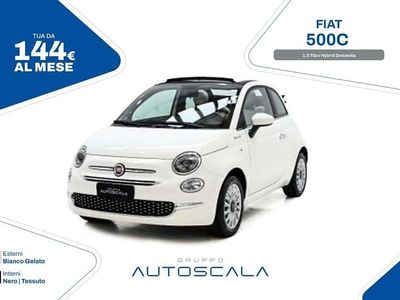 Usata Fiat 500C Dolcevita 69 CV (50 kW) 2024 Bianco gelato Cabrio