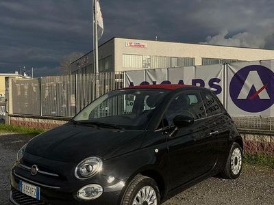 Usata Fiat 500C 69 CV (50 kW) 2017 Nero Cabrio