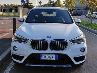 Usata BMW X1 Advantage 190 CV (139 kW) 2017 Bianco SUV
