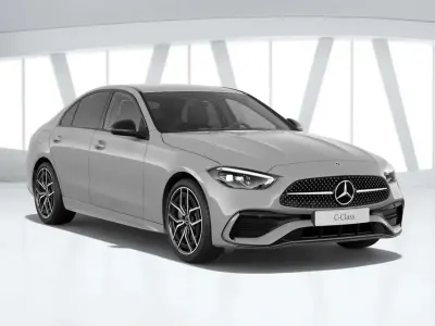 Nuova Mercedes C220 200 CV (147 kW) 2026 Alpinagrau unilack Berlina