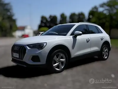 Usata Audi Q3 Advanced 150 CV (110 kW) 2021 Bianco SUV