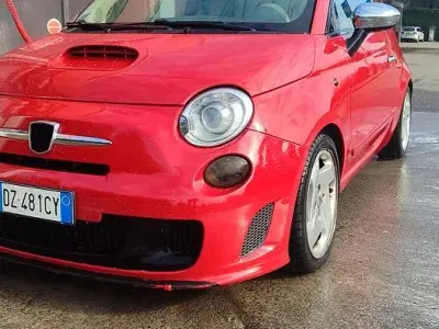 Usata Fiat 500 Lounge 69 CV (50 kW) 2009 Rosso Cabrio