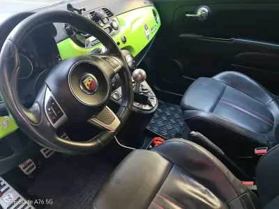 Usata Abarth 595 Turismo 160 CV (117 kW) 2014 Verde Berlina